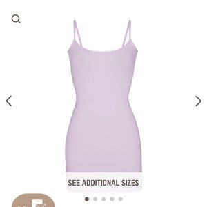 SKIMS purple fits everyone dress